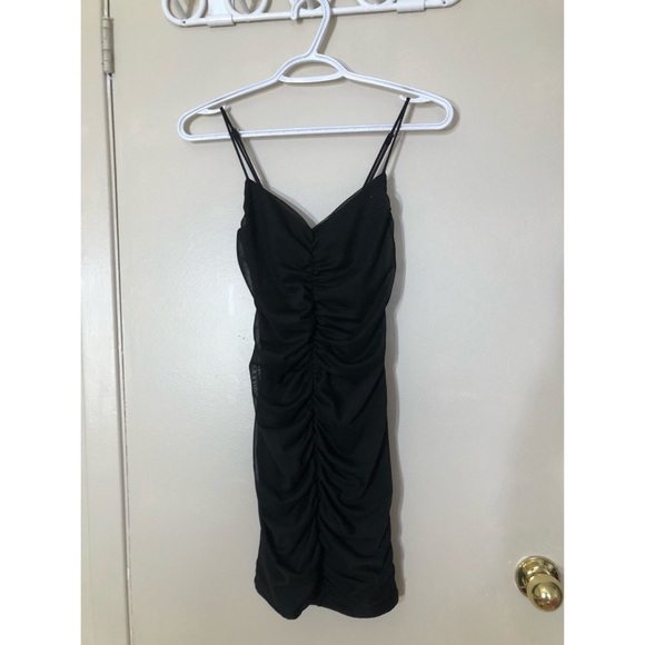 Garage Mini Black Dress - Picture 1 of 6